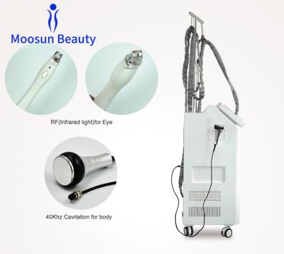 China New Moosun Beauty Shape-Changed Weight Loss Vacuum Lose Weight Ultrasonic Cavitation Machine Body Slimming for sale