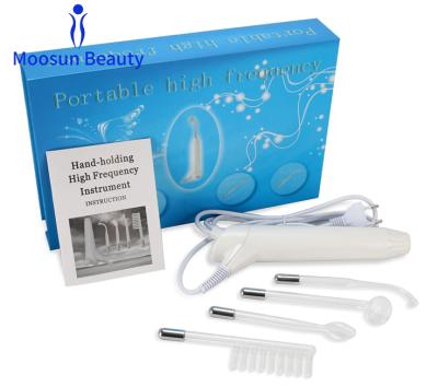 China Moosun High Frequency Beauty Machine Multifunctional Blood Vessels Removal Facial Machine With Comb for sale