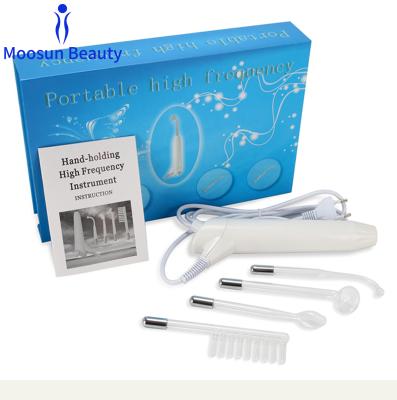 China Portable Darsonval High Frequency Blood Vessels Removal Home Use Spot Remover Facial Skin Care Machine for sale