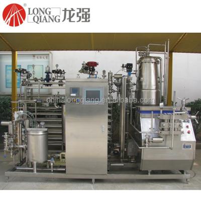 China Complete Frozen Fruit Juice Tubular Pasteurizer of Vegetable Processing Plant with Pilot Size Degasser and Homogenizer for sale