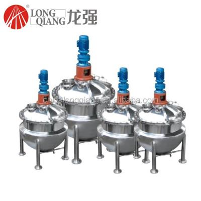 China Vegetable Processing Plant Scraper Vacuum Cooker For High Viscosity Food for sale