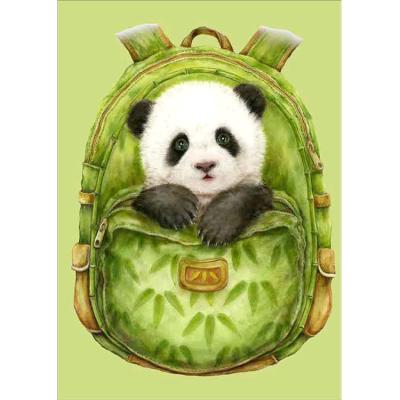 China Waterproof+ECO-Friendly On Sale Fine Workmanship diamond art drawing cut panda diamond painting for sale