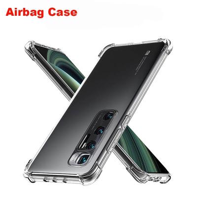 China Custom Resistant Clear TPU Soft Airbag Protective Back Cover For Xiaomi MI 10T pro 10 lite note 8 8t 7 7A 8A X3 NFC 9s 9 pro note 10 lite for sale