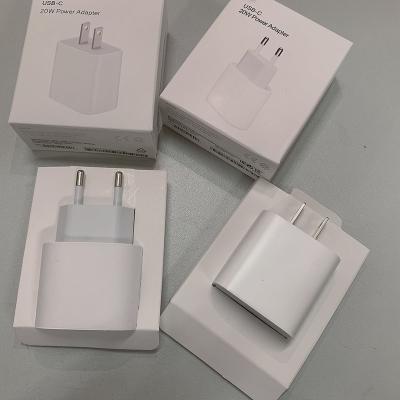 China Original Free Shipping 20W USB C Mobile Phone Charger For iPhone 12 Pro Max Mini USB-C C2L Cable Power Adapter Type C QC4.0 for sale