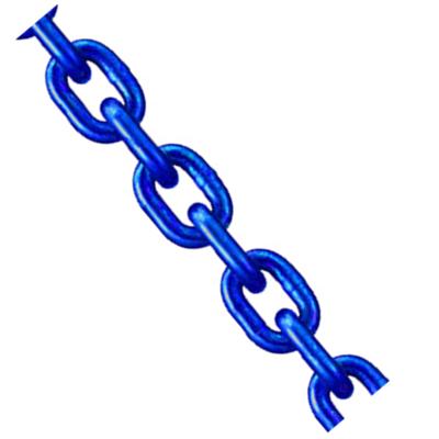 China EN818-2 G100 Heavy Lifting Short Link Hoist Chain 4mm-36mm Grade 100 for sale