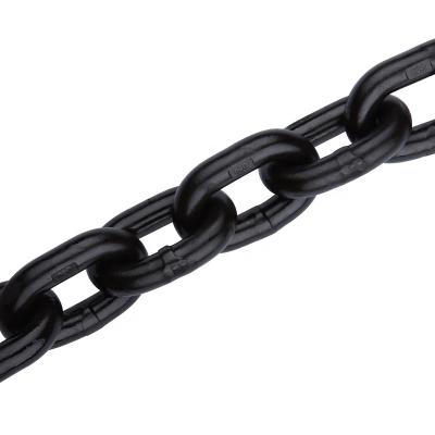 China Z2LIFTING Standard Heavy Lifting Short G80 Link Hoist Chain 4mm-36mm for sale