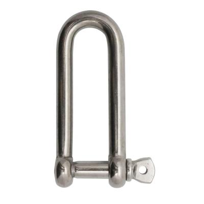 China General Industry Standard Type G210 U.S. Dee Shackle With Screw Pin And Safety Pin for sale