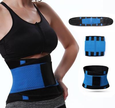 China Amazon Antibacterial Hot Neoprene Belly Band Weight Loss Waist Trainer Adjustable Sweater Trimmer Slimming Belt for sale