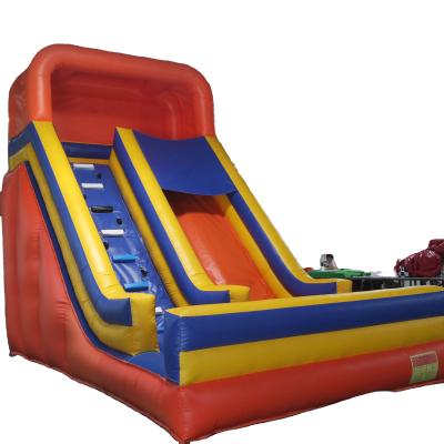 China High Strength Inflatable Water Slides Inflatable Slide With Bouncer for sale