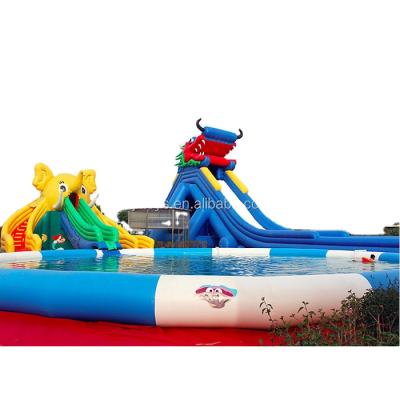 China HOT Square Summer Fun Water Park Games Used Water Park Equipment for sale