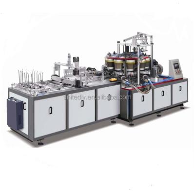 China 150-500gsm single/double pe coated paper high quality machine for making best price paper popcorn bucket for sale