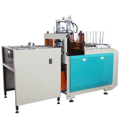 China Full Automatic Packaging Factory Kraft Food Salad Box Making Take Away Machine for sale