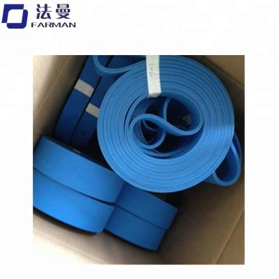 China Construction material shops professional habasit effective supply layer nylon rubber flat belt for sale