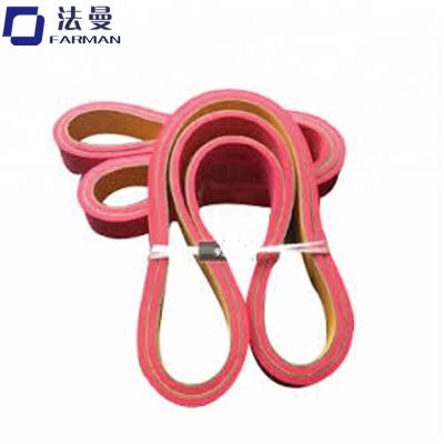 China Customized Nylon +rubber Nylon Rubber Industrial Flat Transmission Belt for sale