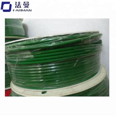 China Green Round Power Transimission PU Polyurethane Belt With Transmission for sale