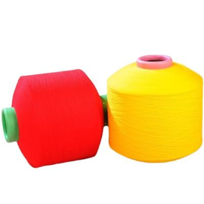 China Manufacturer Price High Quality Polyester Yarn Dty Flame Retardant Polyester DTY Thread 150D Draw Textured Yarn For Braid Ropes for sale