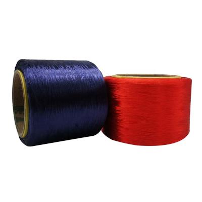 China Anti-bacteria Manufacturer Supply High Lot 1000D 450D Stretch Polyester Yarns Filament FDY Yarn For Crocheting for sale