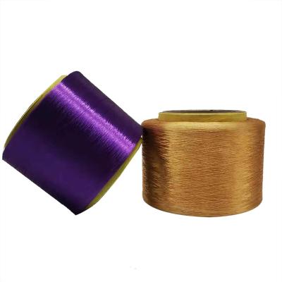 China Good Quality Polyester Textured Filament 300D Fdy Knitting Yarn Of Anti-bacteria Polyester Yarns For Crochet Yarn for sale