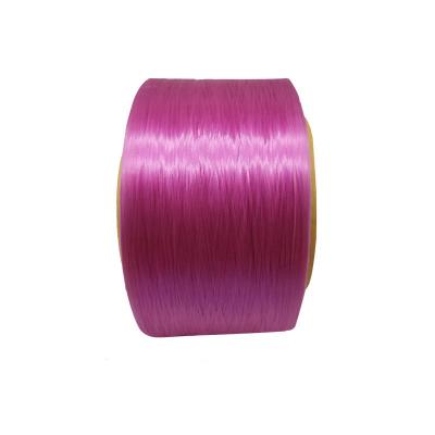 China Flame retardant manufacturer China dyed color 120D polyester yarn high tenacity fdy yarn for embroidery thread for sale