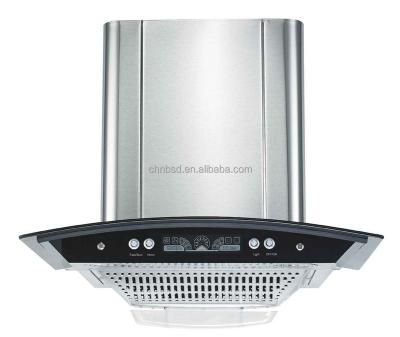 China tempered glass & Wall Mounted Stainless Steel Range Hood 60CM With CE/CB/SASO/ Approval for sale