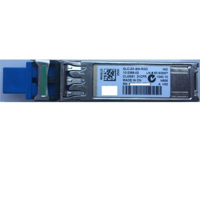 China Gigabit Ethernet Applications GLC-ZX-SM-RGD 1000BASE-ZX 1550nm Extended Distance Rugged SFP Module for sale