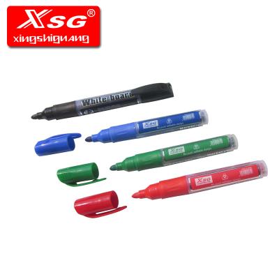 China School 4 Color Low Smell Markers Pen Refillable White Board Marker Good Quality Pen for sale