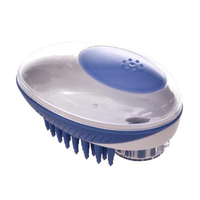 China Stocked China Factories Pet Spa Dog Durable Pet Cleaning Brush Amazon Best Seller Promotion Item Pet Hair Bath Brush for sale