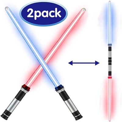 China Led Flashing Module Most Sound Cosplay Children's Laser Sword Popular Retractable Stretchable Saber Telescope Lightsaber Led Toys Colorful Flashing Lightsaber for sale