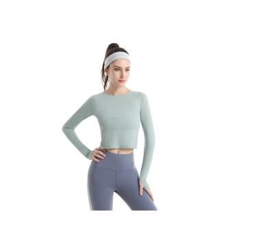 China New Type Sell Breathable Well Lightweight Sports Breathable Long Sleeve Yoga For Women for sale