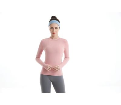 China China Breathable Professional Manufacture Seamless Long Sleeve Gym Fitness Yoga Suits for sale