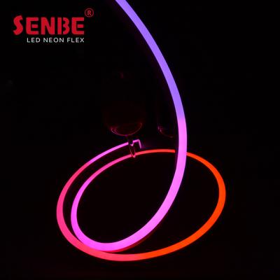 China Waterproof LANDSCAPE Adderessable Pixel RGBW SPI PVC Lamp Body LED Neon Lamp Flat Flexible Strip Waterproof for sale