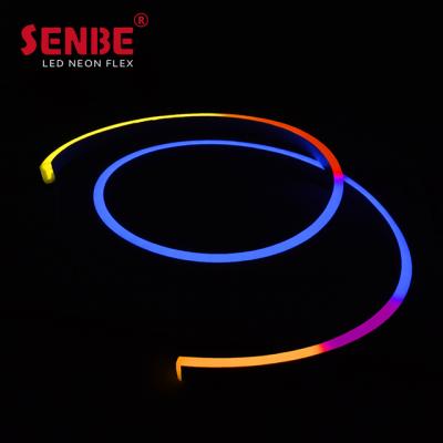 China LANDSCAPE Senbe Lighting F15S Pixel RGBW DMX Material PVC Flat Linear Lamp Body LED Lights for sale