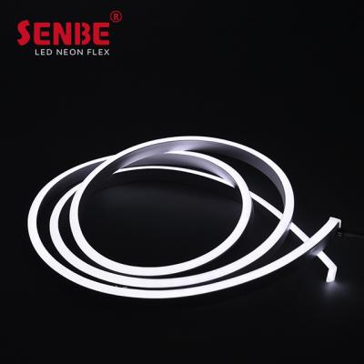 China Senbe Theme Park Lighting F15A Wedding Decoration 24V RGB 5050 IP68 LED Outdoor Neon Green Neon Lights Wholesale for sale