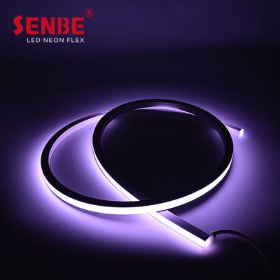 China LANDSCAPE Senbe F22A RGBW Flexible Color Changing Constant Voltage 19.5W 24V Top View Neon Rope Lighting for sale