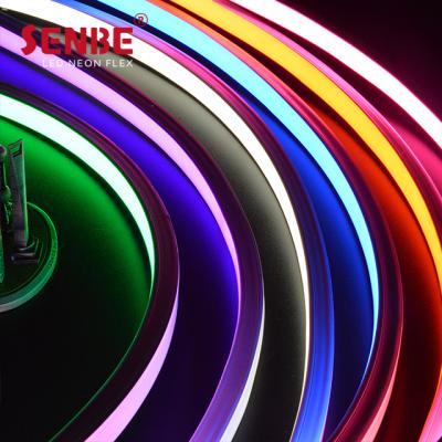 China Hotel Senbe lighting F22B wholesale soft pvc topview 16*17mm led neon flex for sale