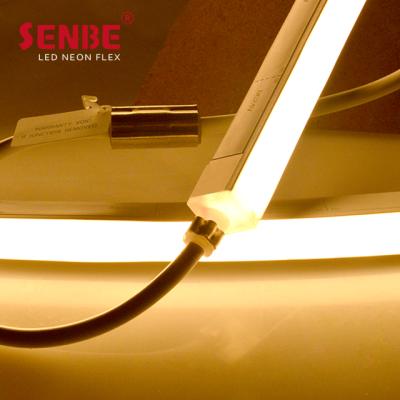 China Hotel Senbe lighting F22B purple soft pvc topview 16*17mm led neon flexible lighting for sale