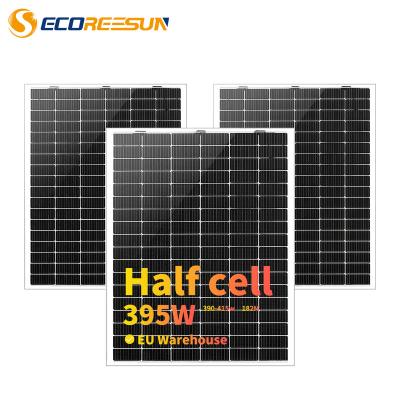 China Hot Sale 182mm REESUN New Energy Solar Panel 182mmx182mm System 108 Cells Roof Suitable Buildings for sale