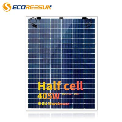 China REESUN Half Cut Solar Cells 182mmx182mm Products 182mm 108cells 400W 405W 415W Mono Panel Cell Solar Power for sale