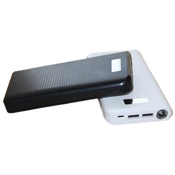 China Plastic 20800mAh Mobile Portable Power Bank 18650 Li Ion Battery for sale