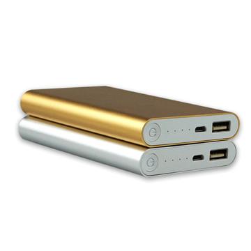 China Universal Portable Power Bank 8000mAh Mobile Charger High End Battery Charger for sale