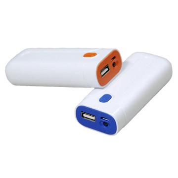 China Universal Micro USB Cable External Lithium Ion Portable Power Bank 5200mAh for sale