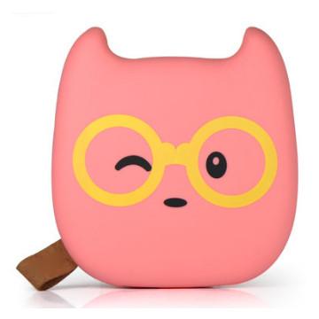 China Back-up Cartoon 7800mAh Pink Li-ion Power Bank Mobile Charger For xiaomi / samsung for sale