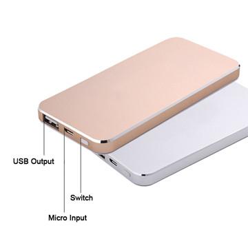 China Backup Emergency External USB 4000mAh Power Bank For Laptop And Mobile / Ipod for sale