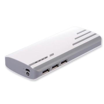 China Outdoor Travel Office Gaming Backup Gray High Capacity Power Bank 13000mAh for sale