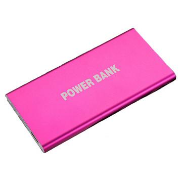 China Slim 8000mAh Rechargeable Mobile Power Pack For iPhone / Samsung for sale