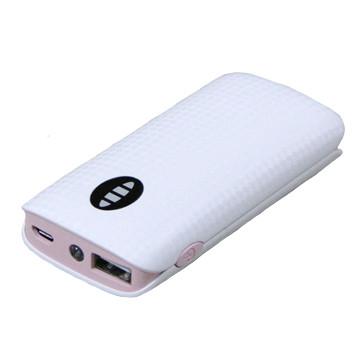 China Backup Smartphone Charger Device , Portable Mobile Power Bank USB 18650 5200mAh for sale