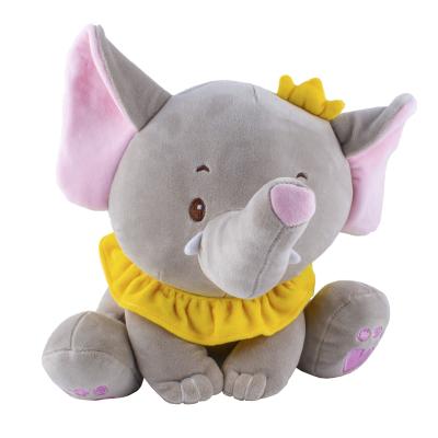 China Wholesale High Quality Plush Pet Soft Stuffed Plush 25CM Cute Elephant Animals Plush Toys for sale