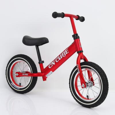 China Steel Balance Bicycle For Kids Aluminum No Frame No Pedal Child Balance Bike With Brake Kids Bike for sale