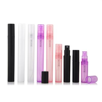 China Plastic Portable Cosmetic Perfume Spray Bottle 2ml 3ml 4ml 5ml Disinfectant Bottle for sale