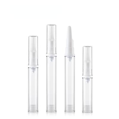 China 5ml Cosmetic 10ml 12ml 15ml AS Small Plastic Airless Bottle Eye Lotion Cream Airless Bottle for sale